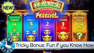 New️Xiang Long Ju Bao Good Luck Festival Slot Machine Bonus