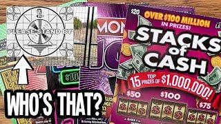 WIN with Special Guest! $20 Stacks of Cash, MONOPOLY!  $63 in TX Lottery Scratch Offs